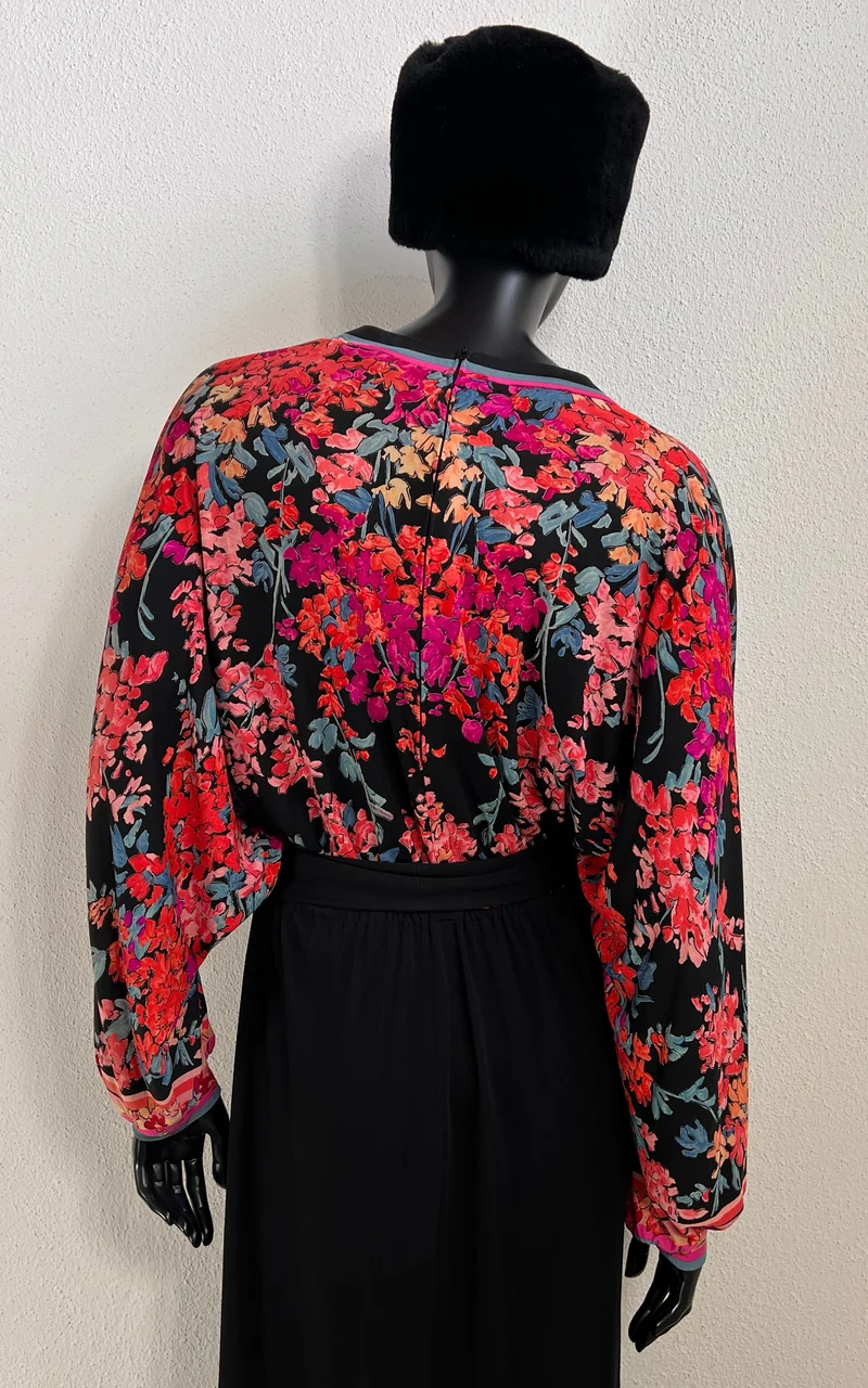 Vintage Leonard Paris Silk Dress