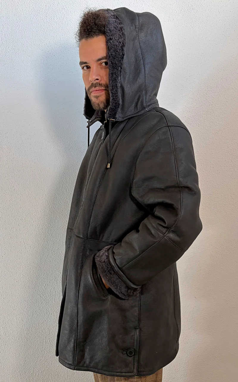 Vintage MENS Shearling Coat