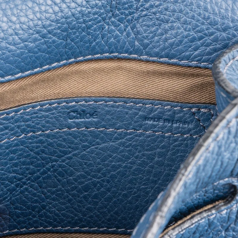 Chloé Grained Calfskin Small Marcie Saddle Crossbody Bag