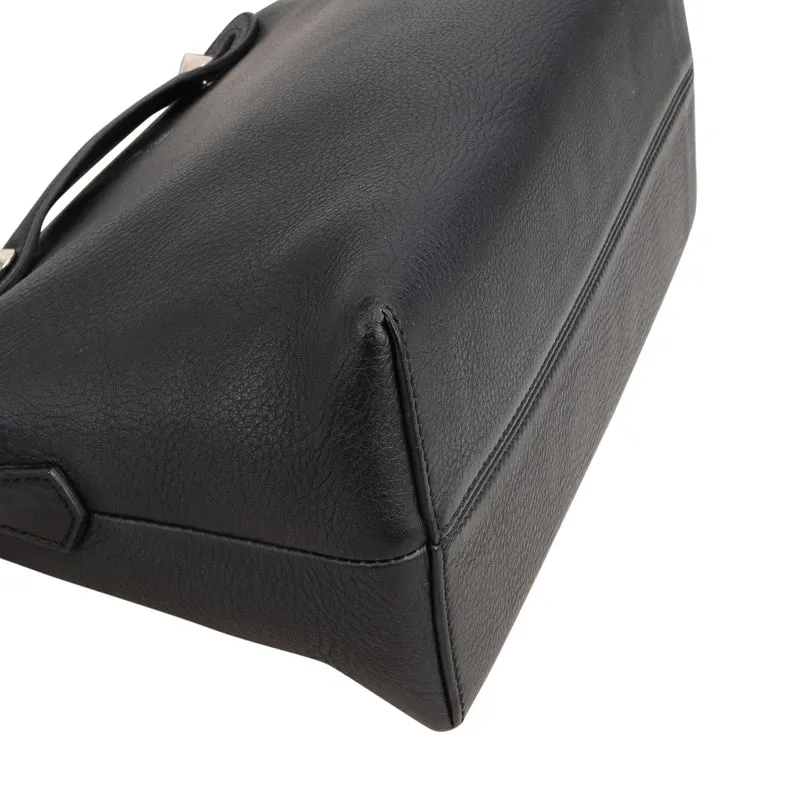 Fendi Black Leather By The Way Shoulder Handbag