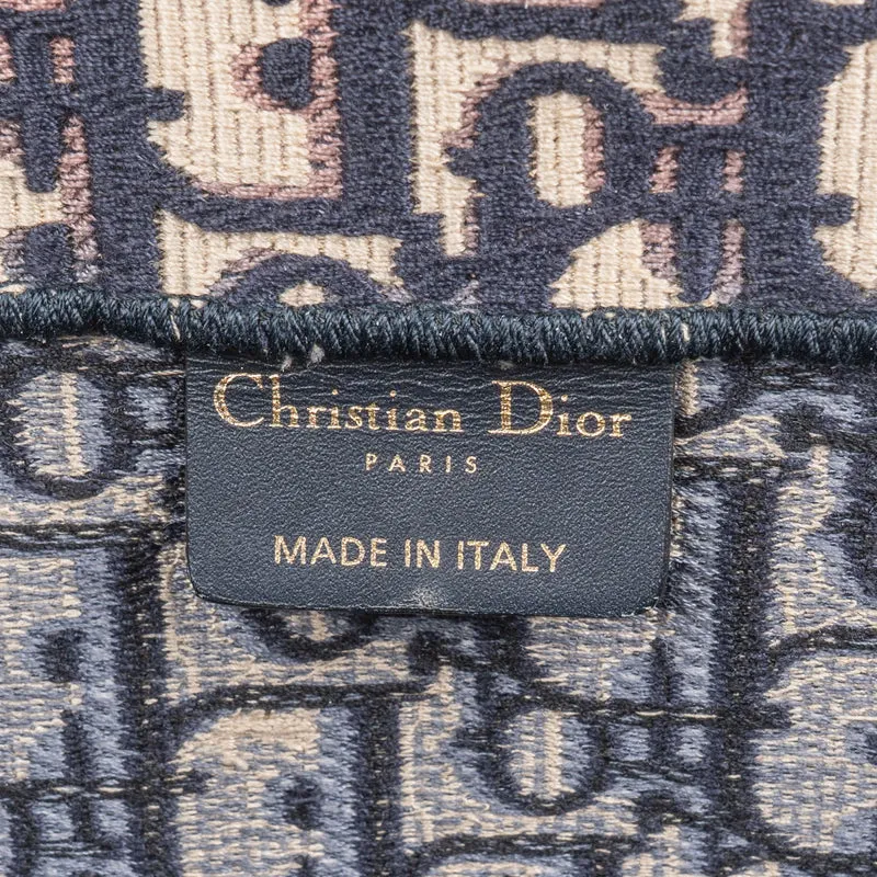 Christian Dior Oblique Trotter Monogram Small Book Tote Handbag