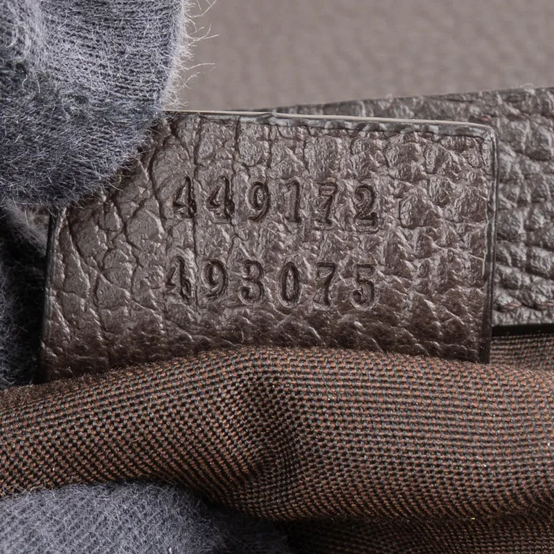 Gucci Monogram GG Canvas Messenger Crossbody Bag