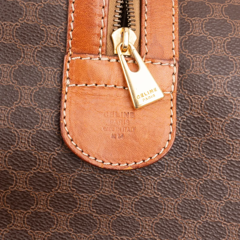 Celine Monogram Macadam Canvas Boston 45 Travel Bag