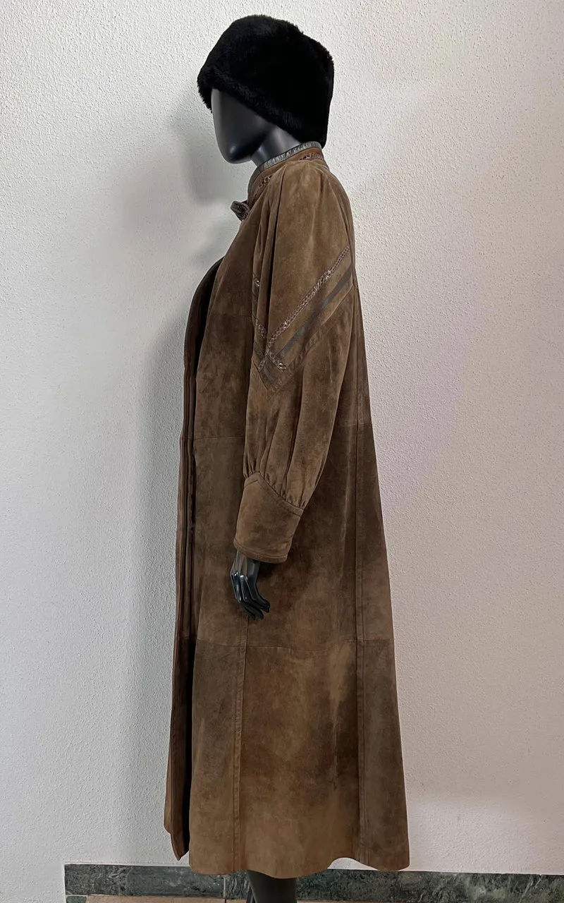 Vintage Werner Graumann Suede Coat