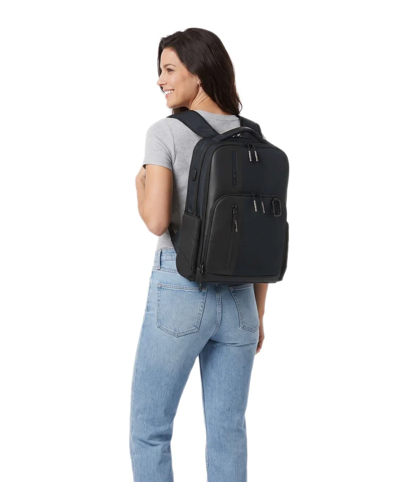 Samsonite Biz2Go Laptop-Rucksack deep blue