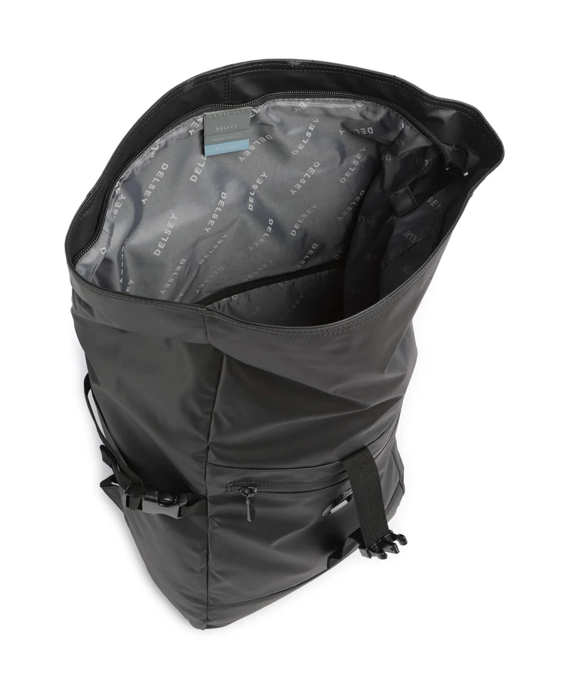 Delsey Paris Element 2.0 Rolltop Rucksack black