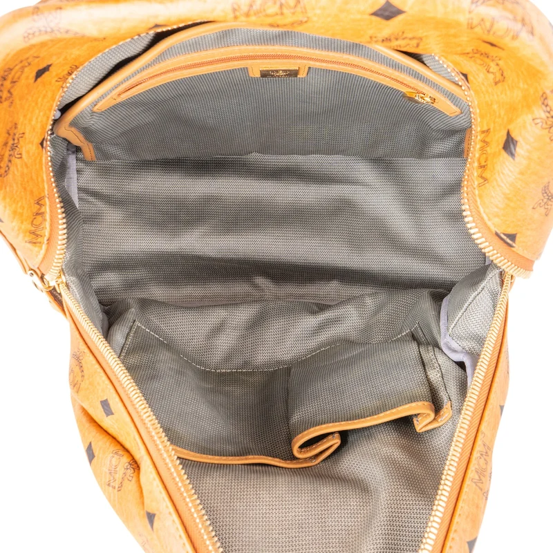 MCM Monogram Visetos Stark Side Studs Backpack
