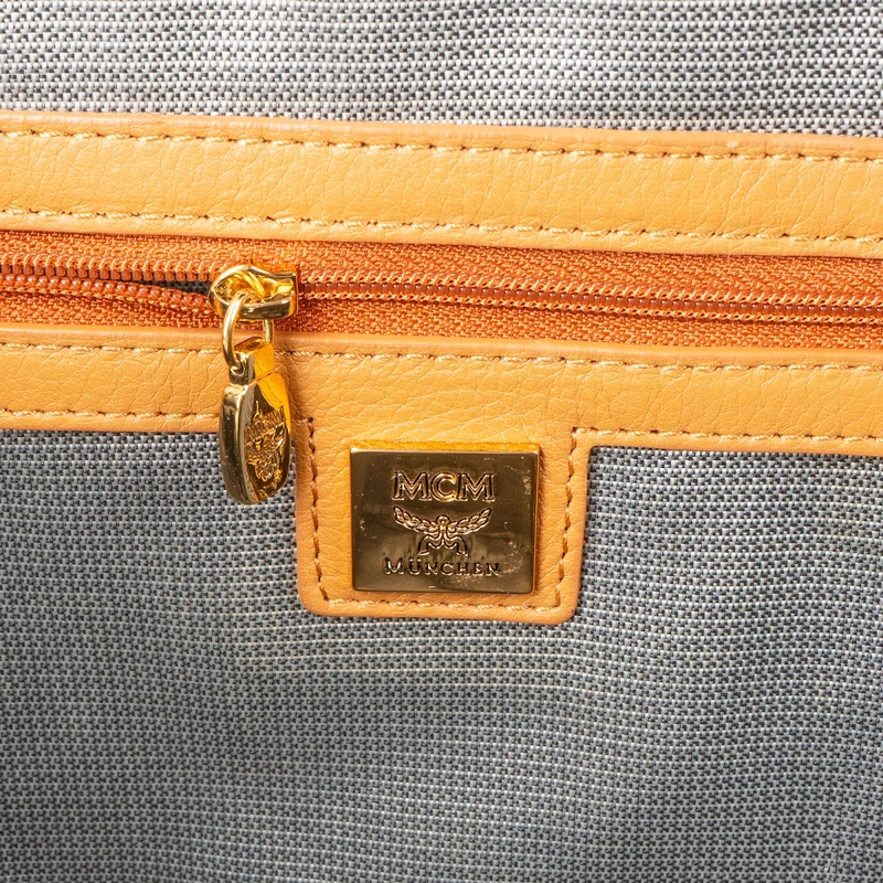 MCM Monogram Visetos Stark Side Studs Backpack