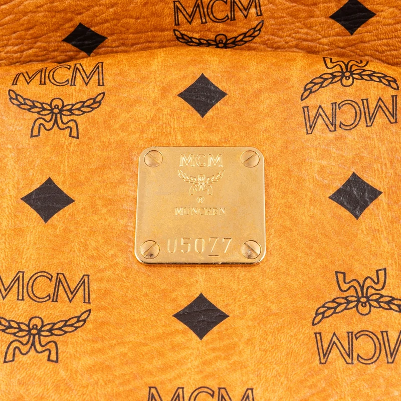 MCM Monogram Visetos Stark Side Studs Backpack