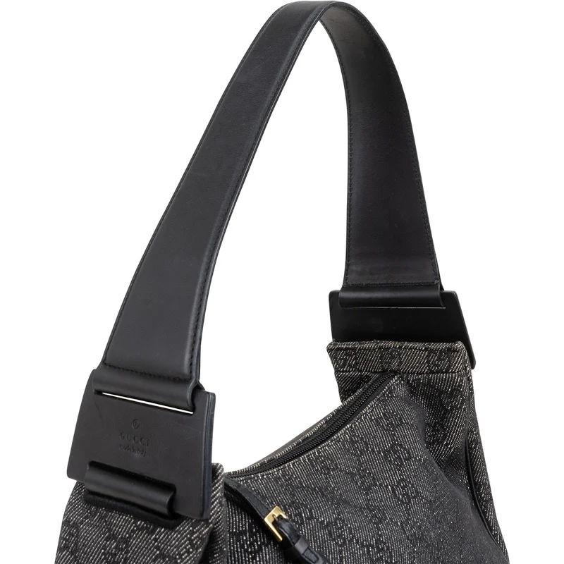 Gucci Monogram GG Denim Small Shoulder Bag