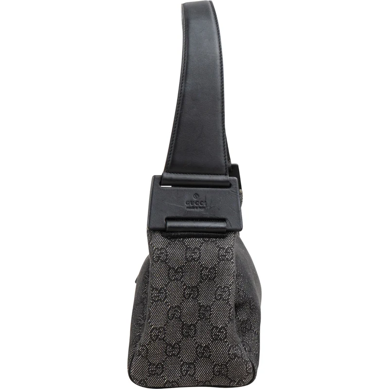 Gucci Monogram GG Denim Small Shoulder Bag
