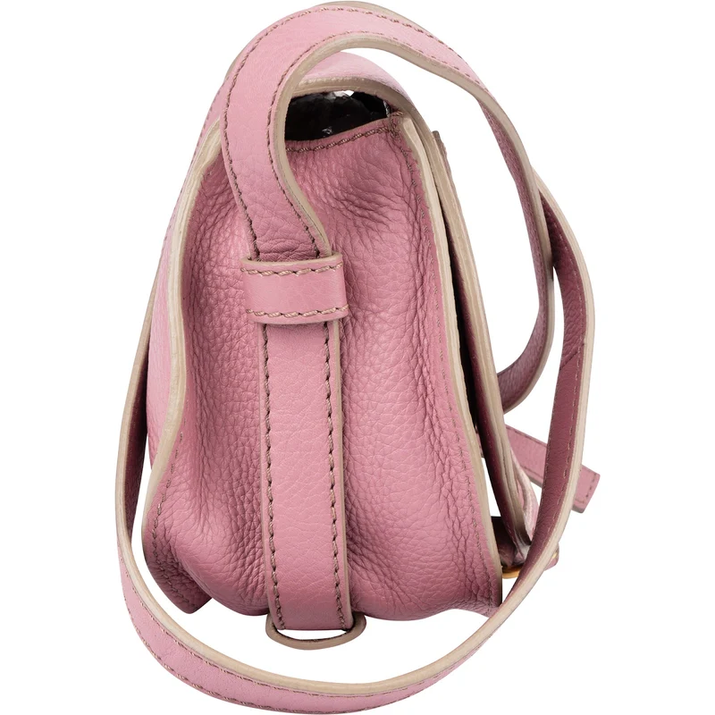 Chloé Grained Calfskin Mini Marcie Crossbody Bag