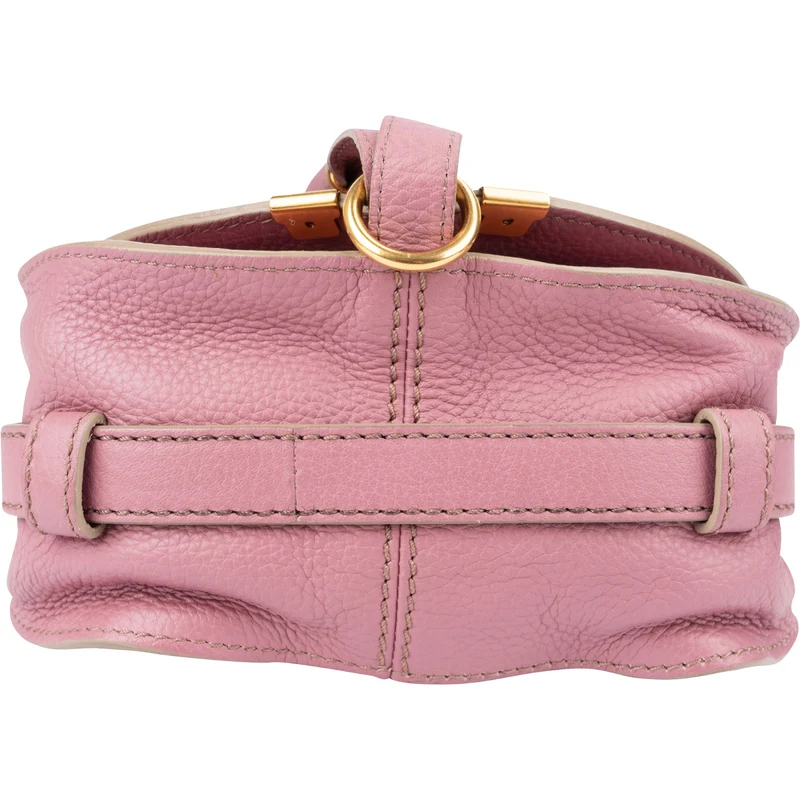 Chloé Grained Calfskin Mini Marcie Crossbody Bag