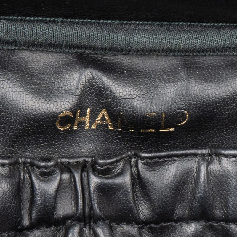 Chanel Caviar Leather Vanity Case Handbag