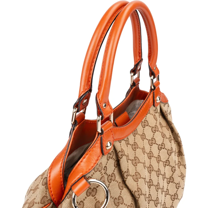Gucci Monogram GG Canvas Sukey Handbag