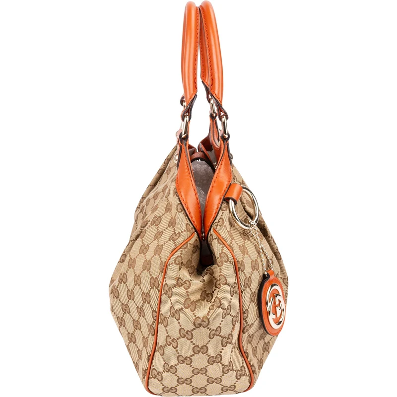 Gucci Monogram GG Canvas Sukey Handbag