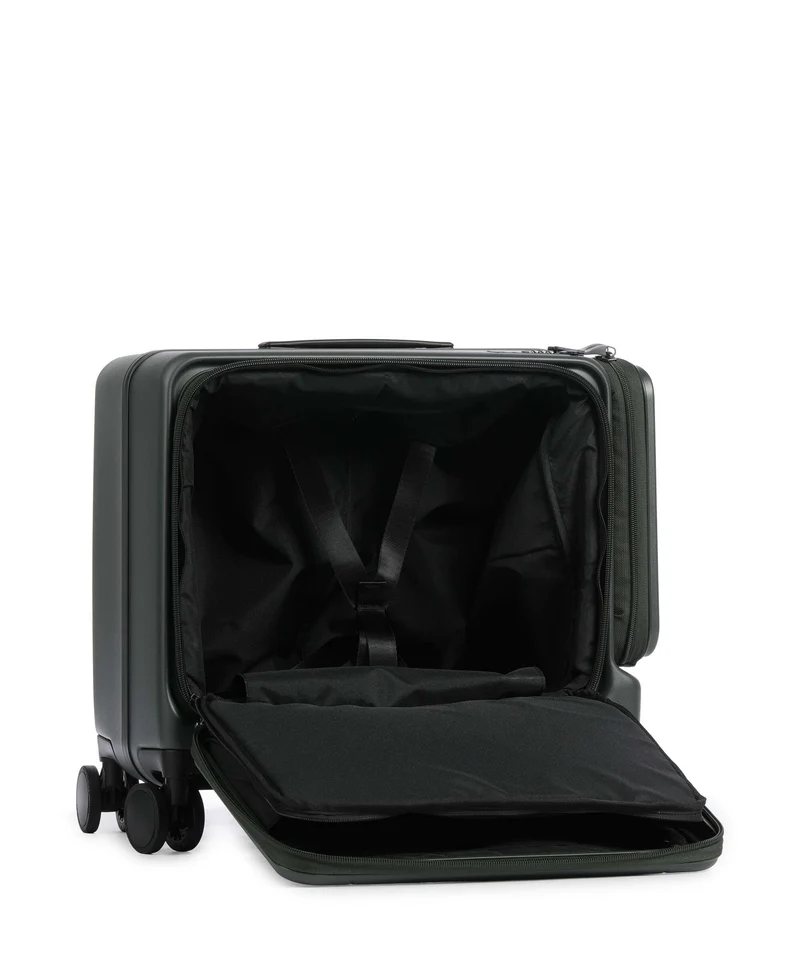 Piquadro 4-Rollen Trolley mat green