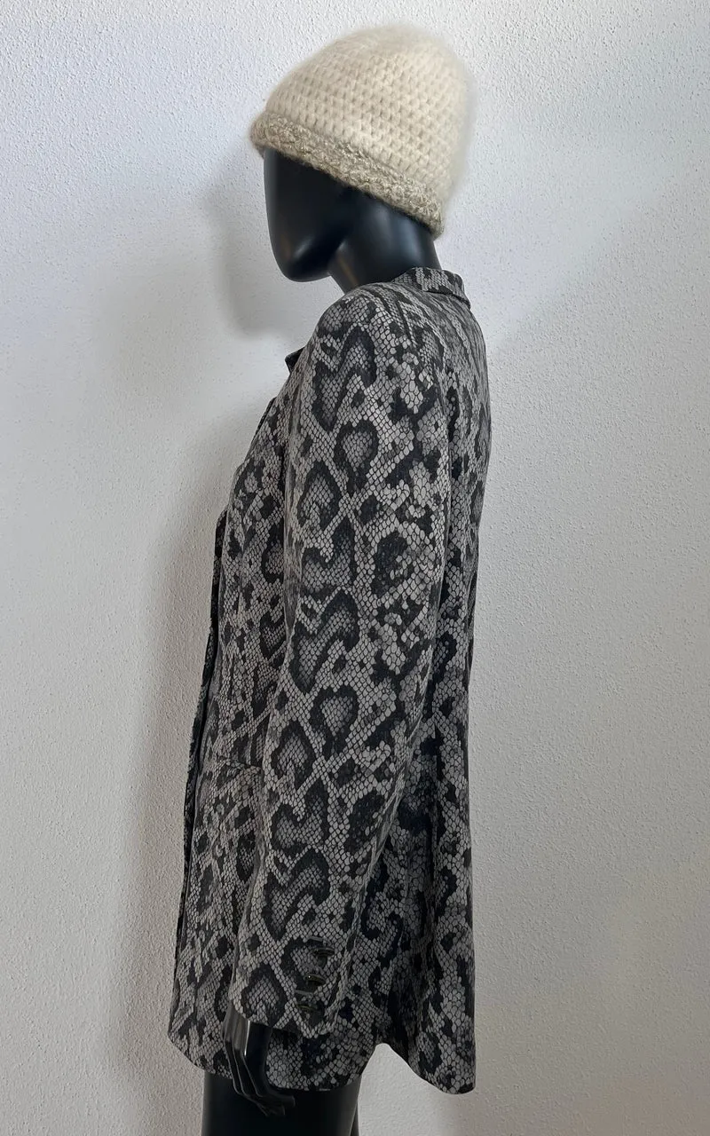 Vintage Escada Snake Blazer Jacket