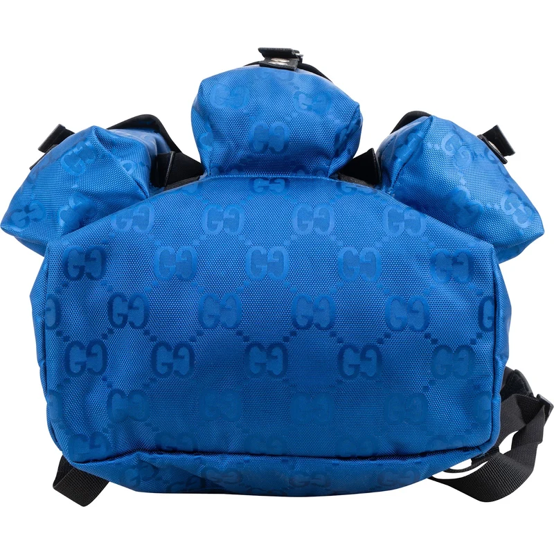 Gucci Monogram GG Nylon Econyl Off The Grid Multi-Pocket Backpack