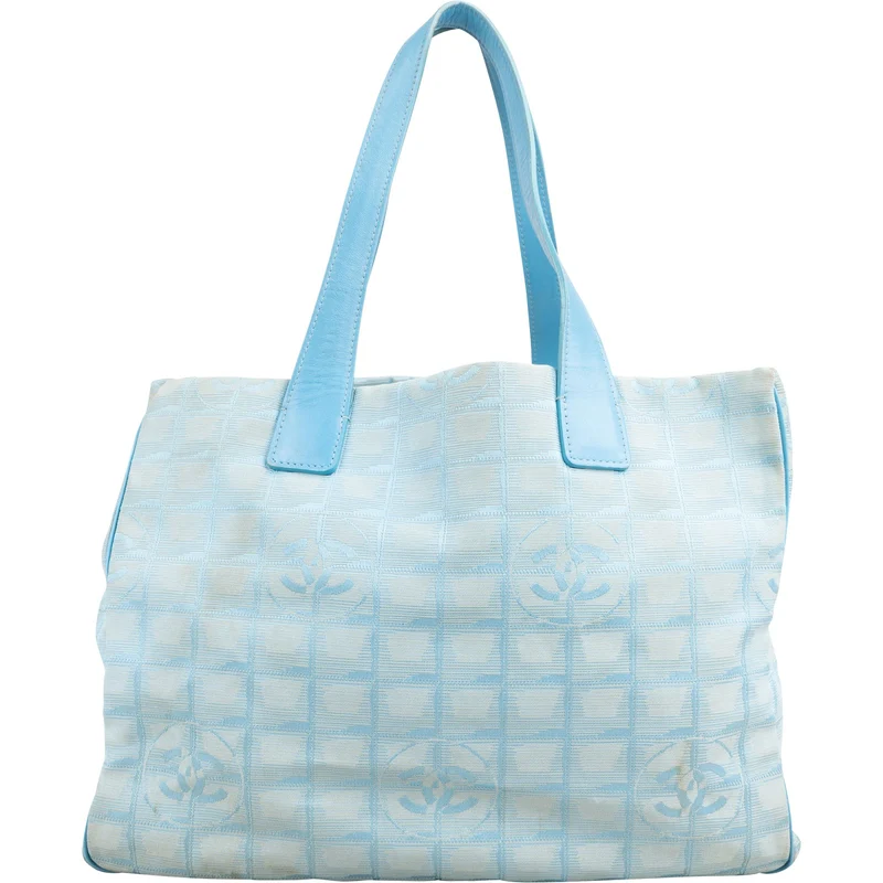 Chanel Monogram New Travel Line Tote Shoulder Bag