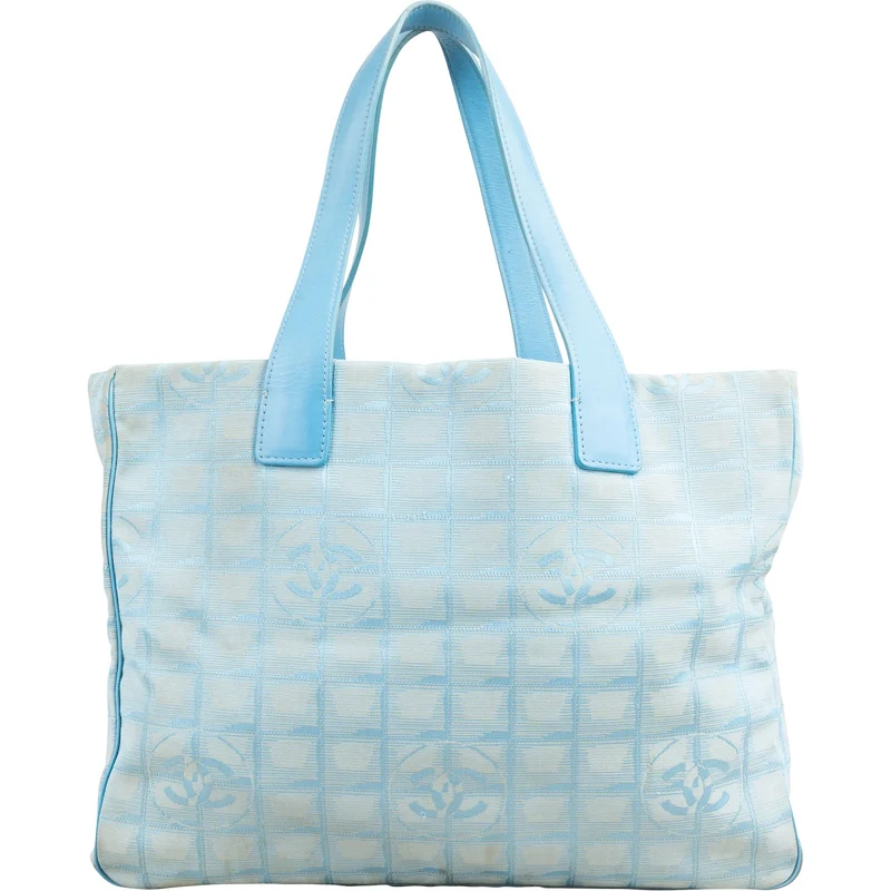 Chanel Monogram New Travel Line Tote Shoulder Bag