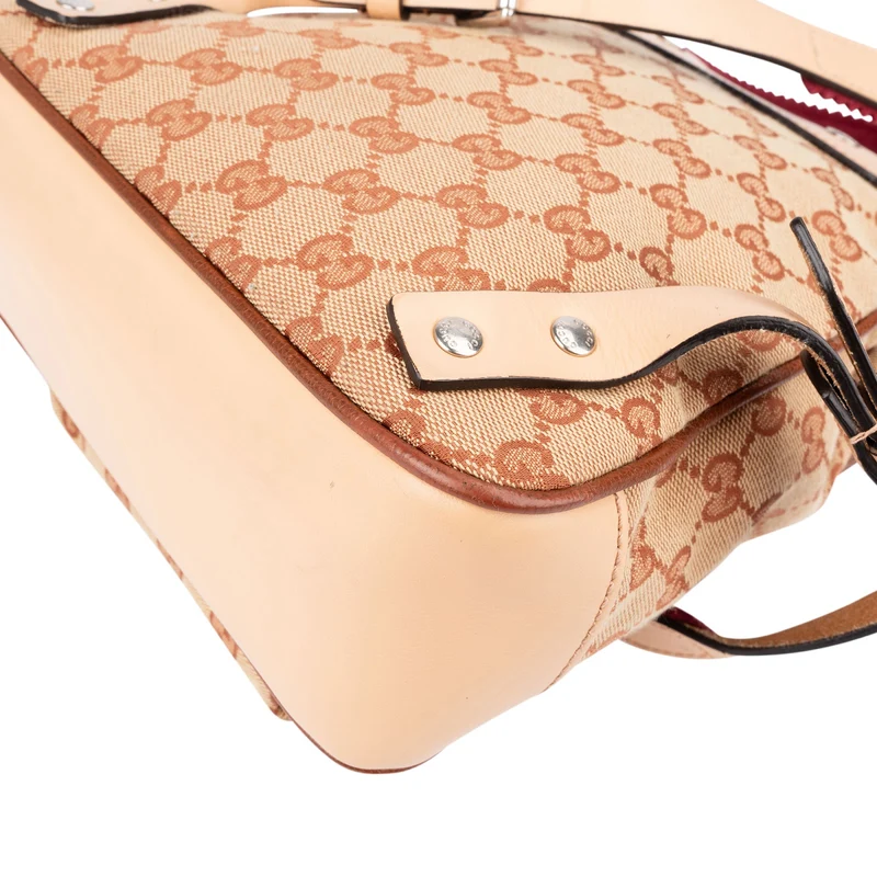 Gucci Monogram GG Canvas Flap Backpack