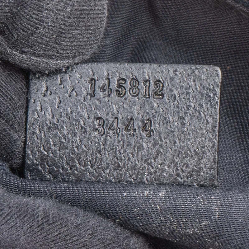 Gucci Monogram GG Canvas Pochette Shoulder Bag