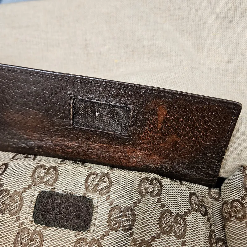 Gucci Monogram GG Canvas Belt Crossbody Bag