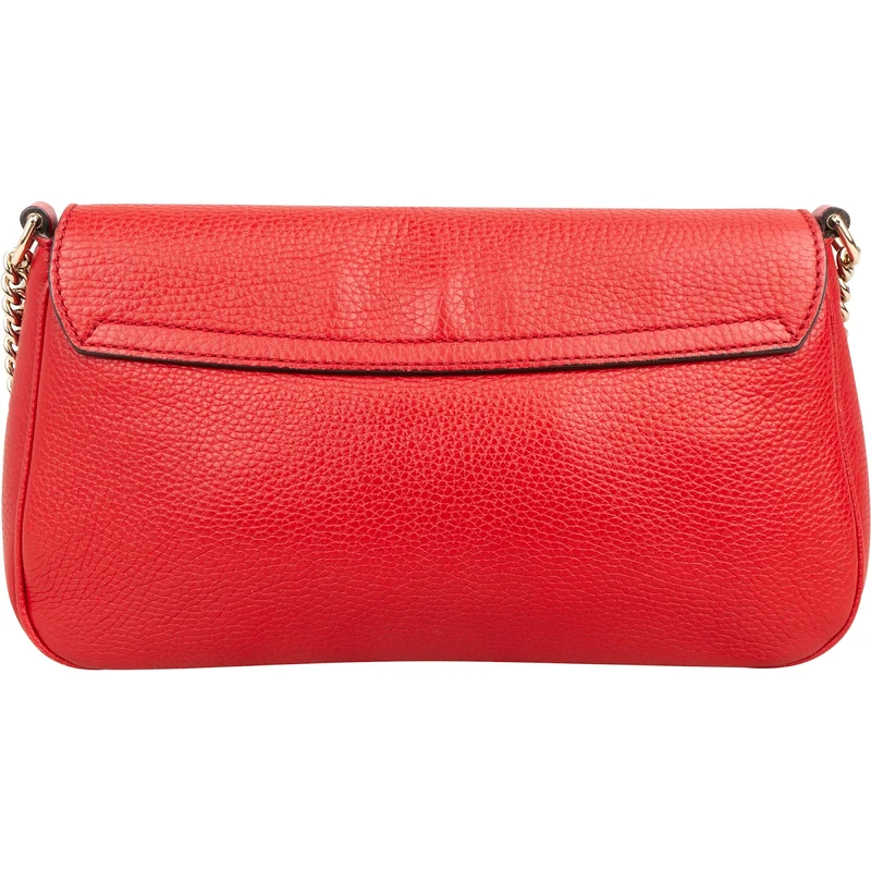 Gucci Grained Leather Soho Chain Crossbody Bag