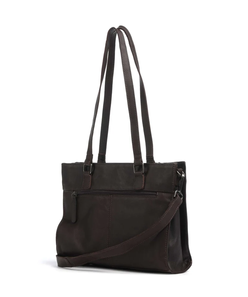 The Chesterfield Brand Wax Pull Up Cow Ellsworth Shopper brown
