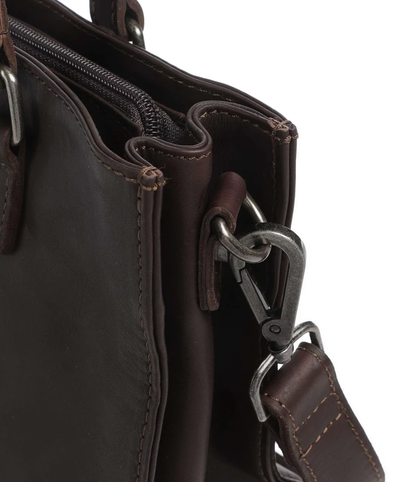 The Chesterfield Brand Wax Pull Up Cow Ellsworth Shopper brown
