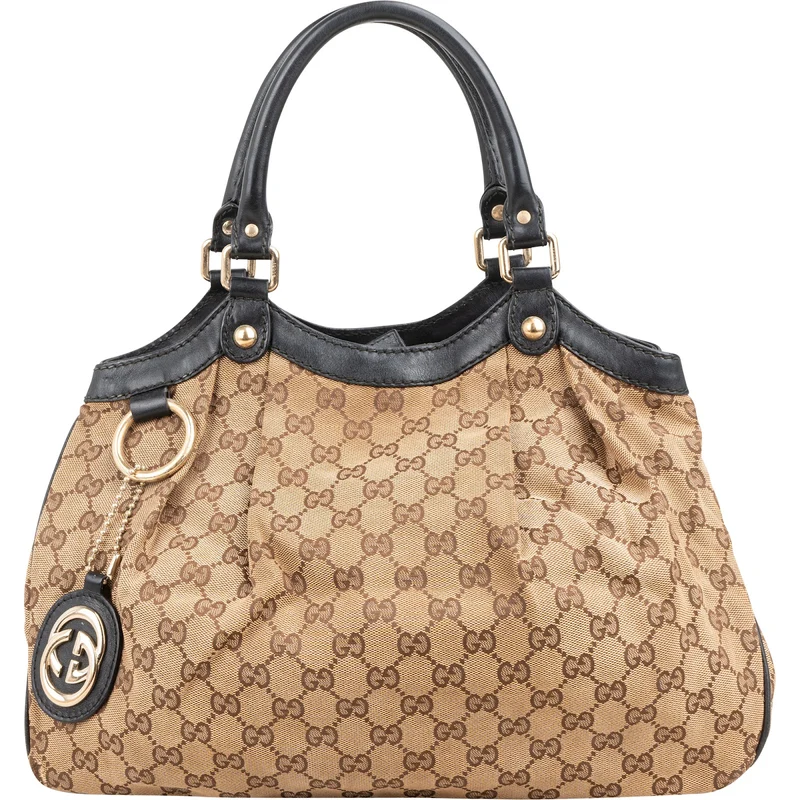 Gucci Monogram GG Canvas Sukey Handbag