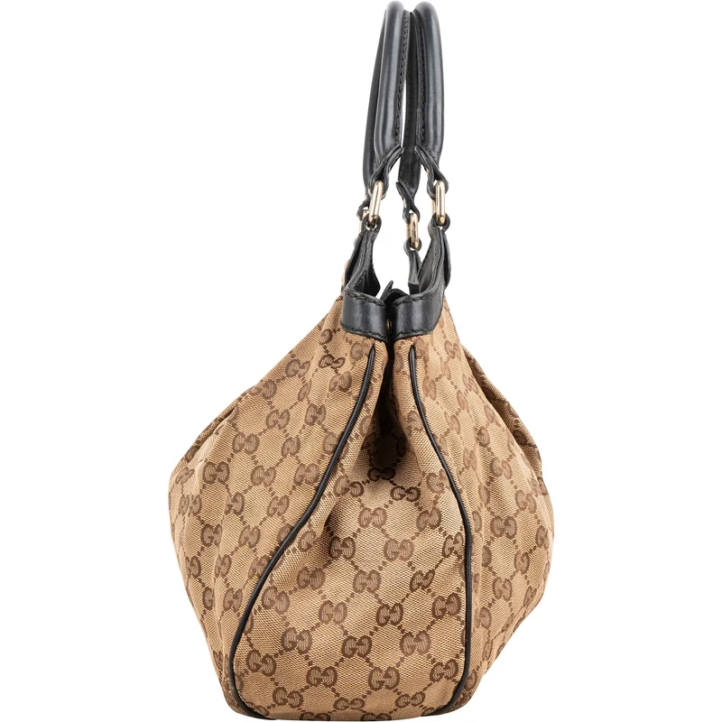 Gucci Monogram GG Canvas Sukey Handbag