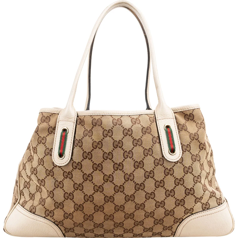 Gucci Monogram GG Canvas Princy Tote Shoulder Bag