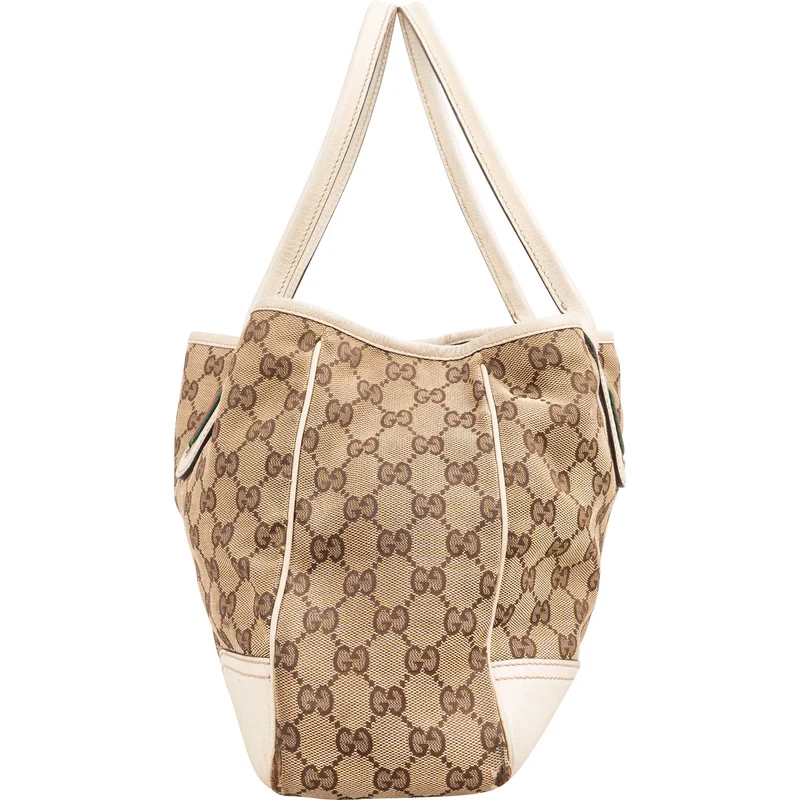 Gucci Monogram GG Canvas Princy Tote Shoulder Bag