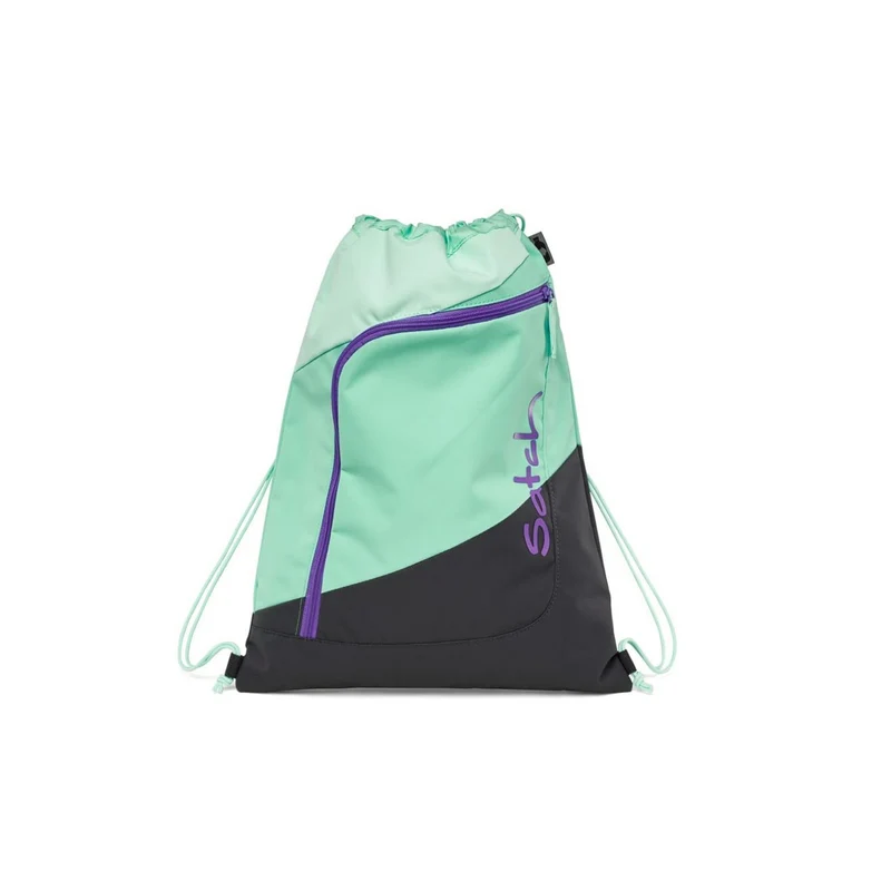 satch Sportbeutel 12L, am Rucksack fixierbar, Reißverschlussfach