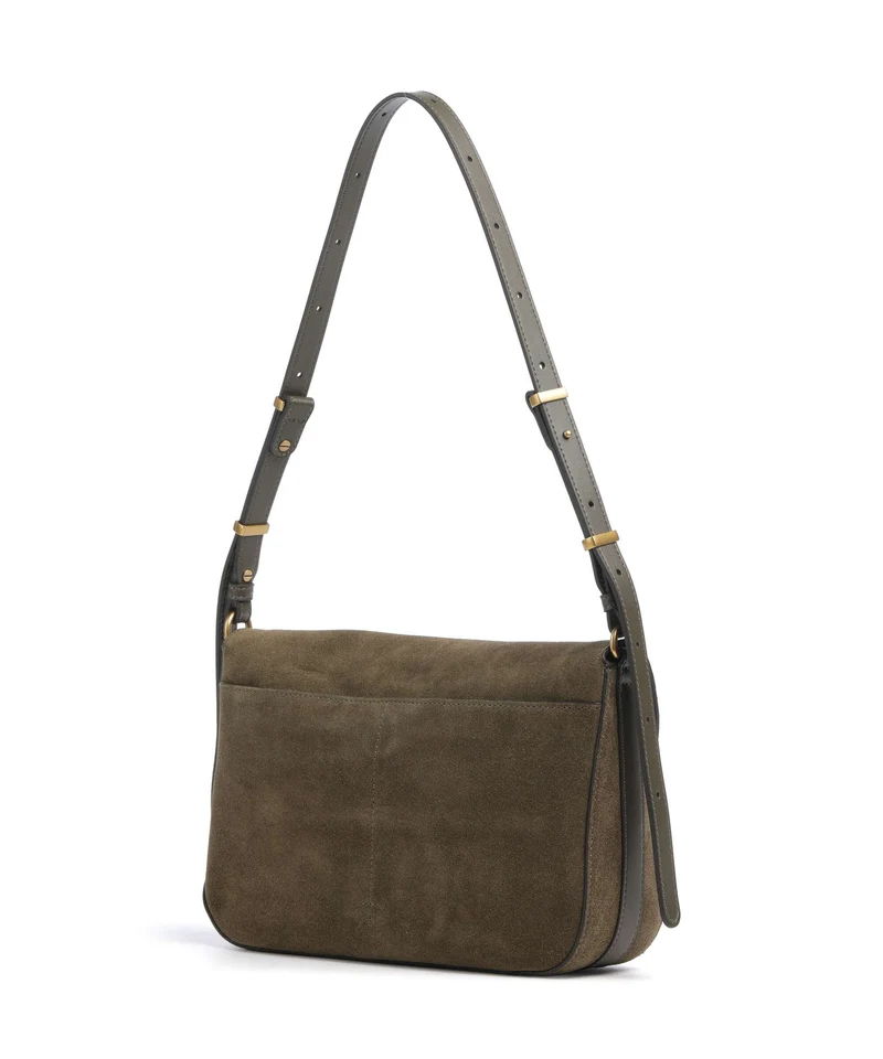 Pinko Love Classic Schultertasche militar green/gold