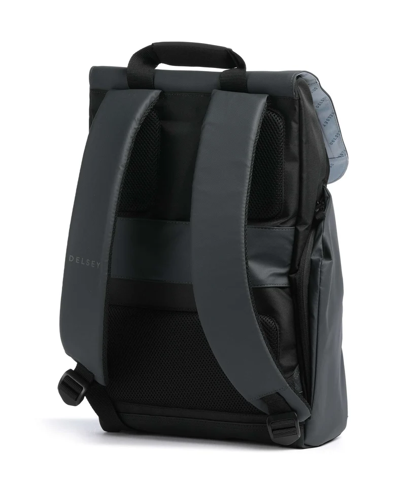 Delsey Paris Securflap Laptop-Rucksack black