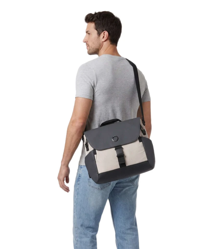 Delsey Paris Securflap Kuriertasche sand