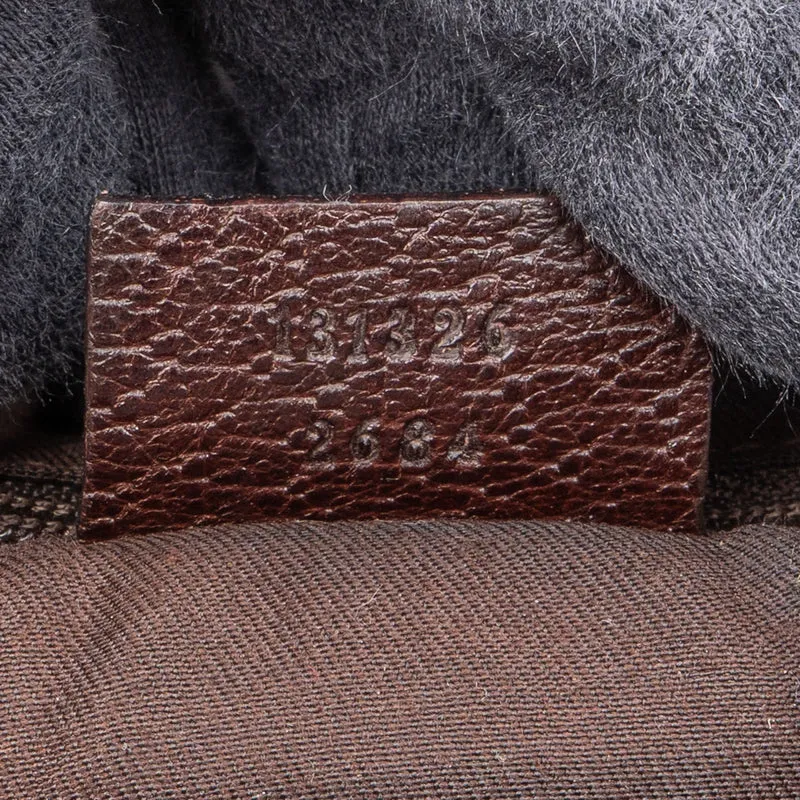 Gucci Monogram GG Canvas Abbey D-Ring Messenger Crossbody Bag