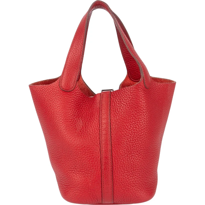 Hermès Taurillon Clemence Picotin Lock 18 Handbag