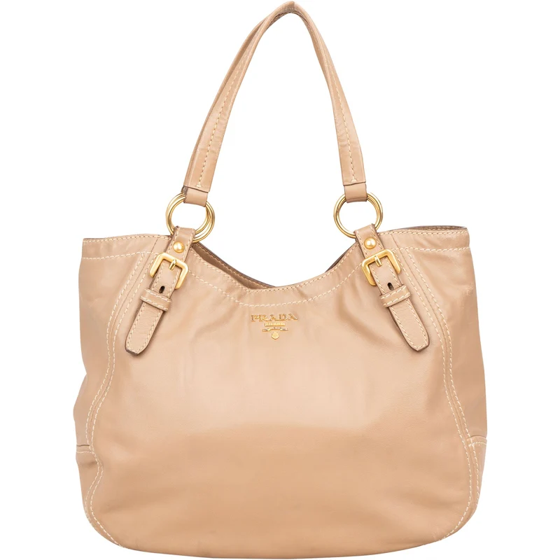 Prada Vitello Daino Leather Shoulder Bag