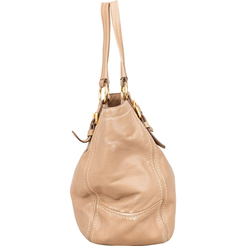 Prada Vitello Daino Leather Shoulder Bag