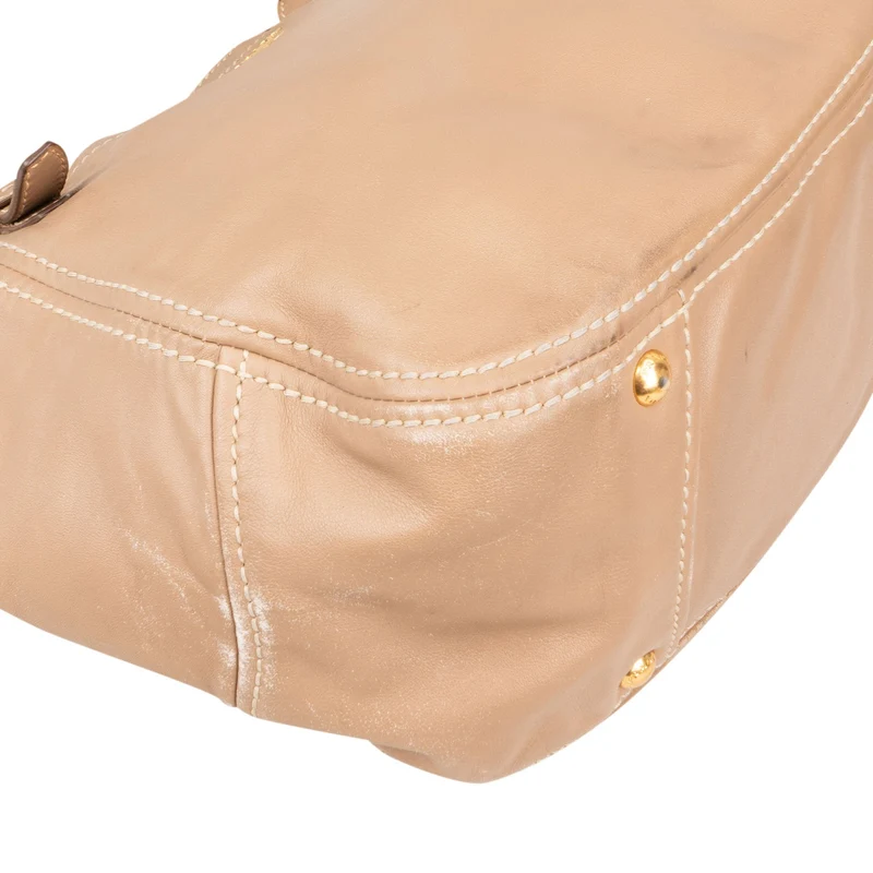 Prada Vitello Daino Leather Shoulder Bag
