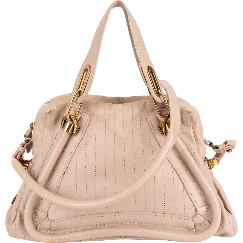 Chloé Stitched Leather Paraty Handbag