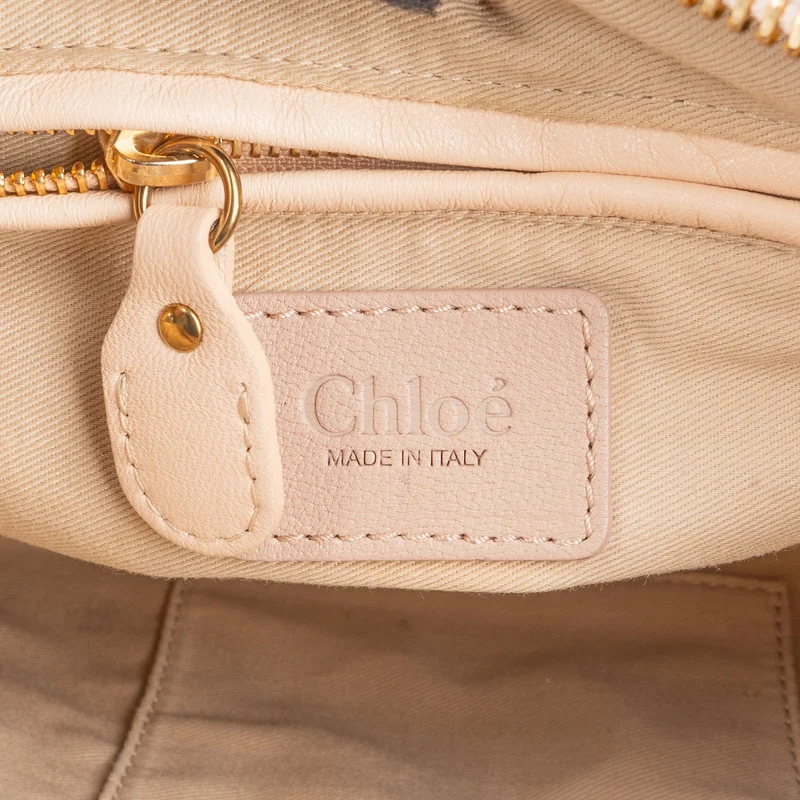 Chloé Stitched Leather Paraty Handbag