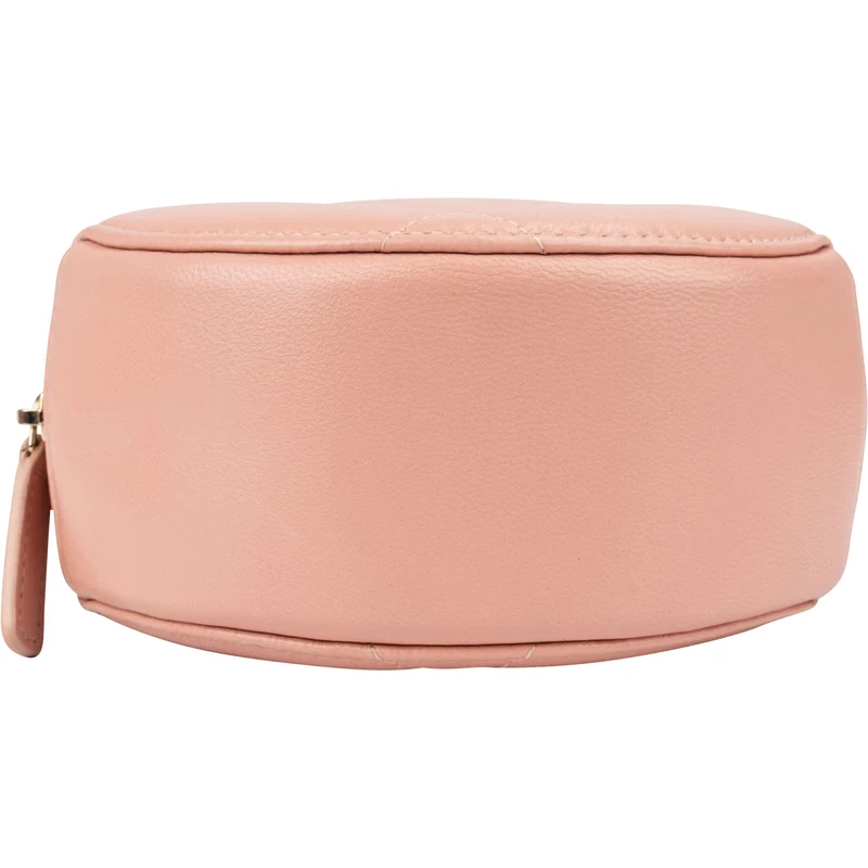 Chanel 19 Quilted Lambskin Round Crossbody Bag