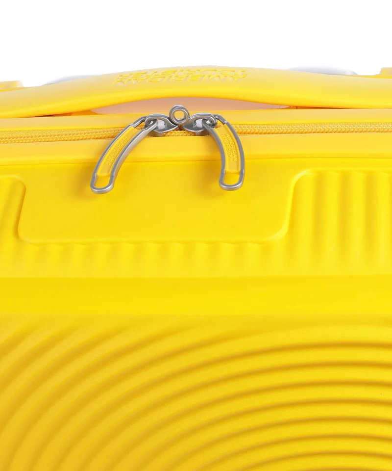 American Tourister Soundbox Mini Kindertrolley golden yellow