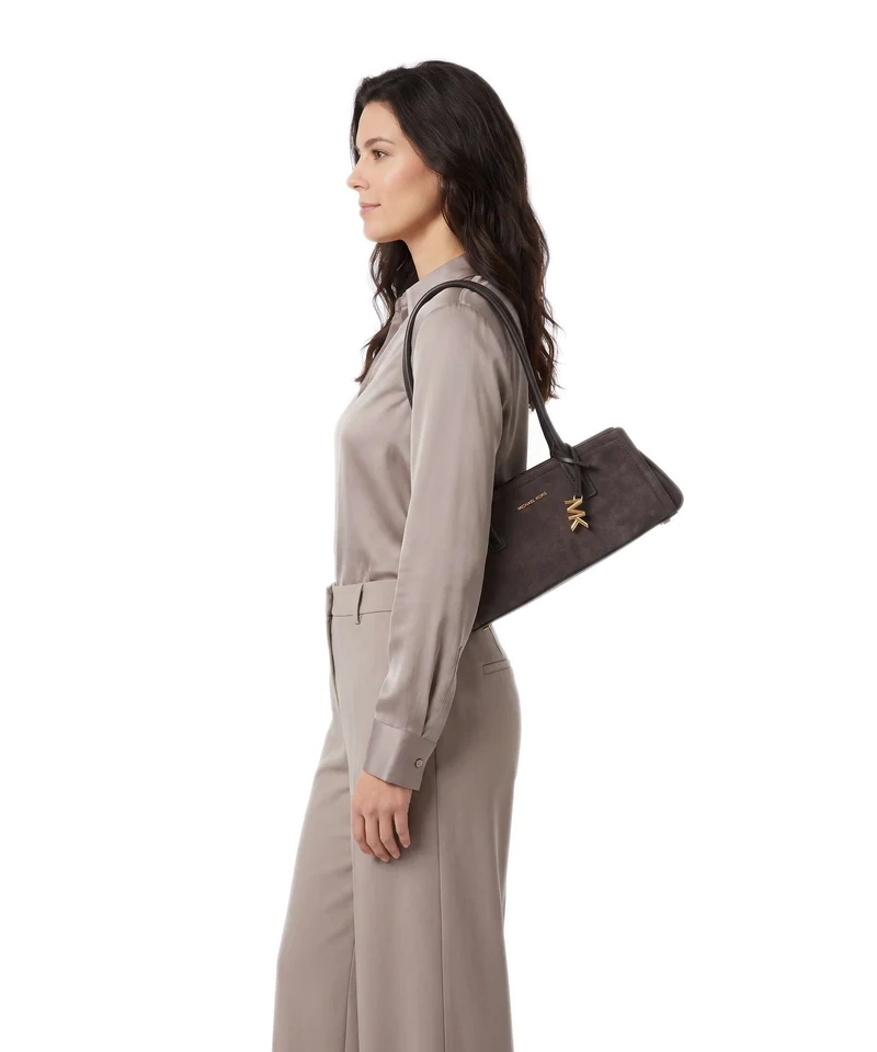 Michael Kors Laila Small Schultertasche chocolate