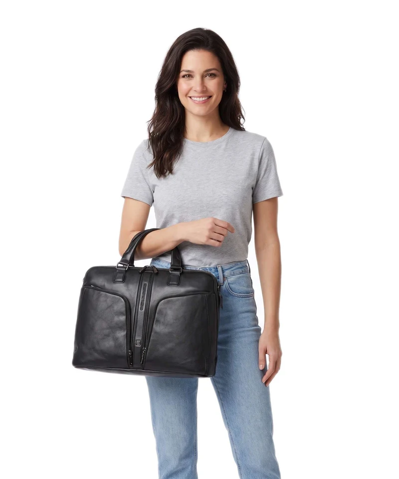 Piquadro Victor Aktentasche black